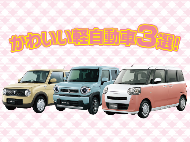 人気のかわいい軽自動車のご紹介 ✨千曲市、長野市、坂城町で軽自動車を買うならフラット７ケイストア千曲へ✨